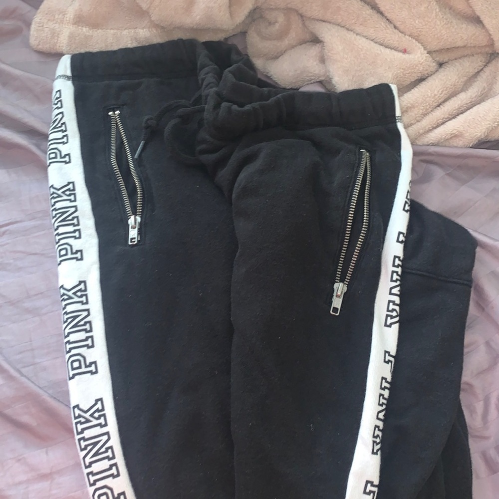 pink sweatpants